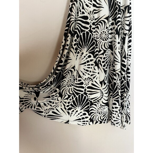 Free People Stevie Midi Maxi Black & White Floral Beach‎ Dress Size XS - Picture 15 of 15